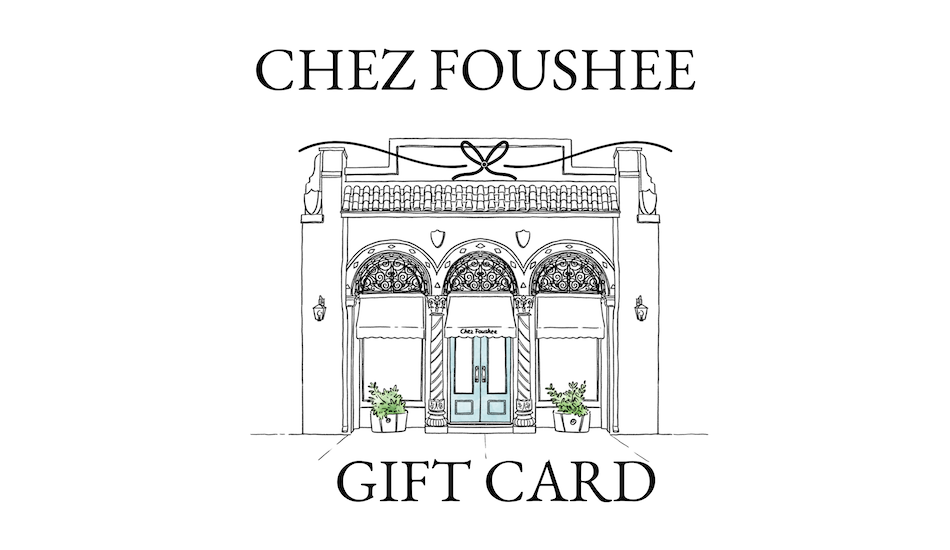 Gift cards available for dining.