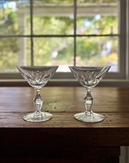 Crystal Coupes- Large Set